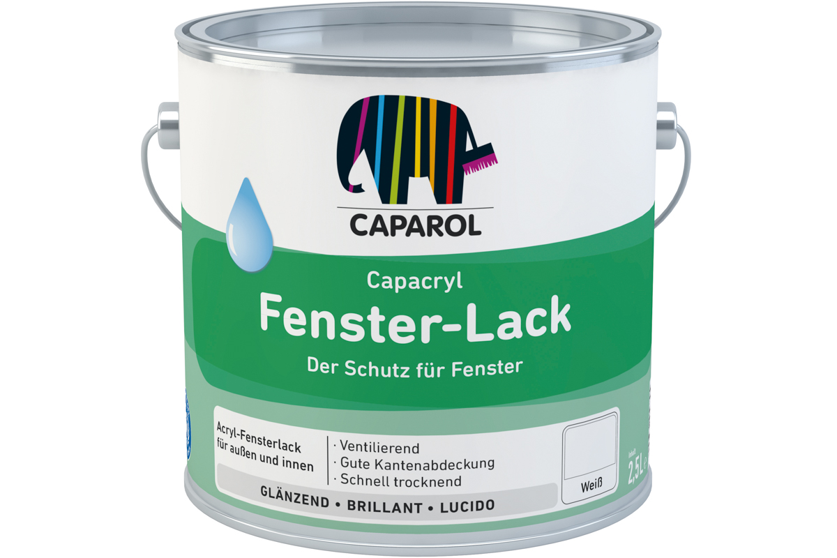 Caparol Capacryl Fensterlack 750 ml Weiß